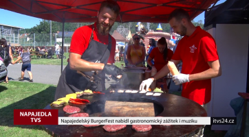 Napajedelský BurgerFest nabídl gastronomický zážitek i dobrou muziku