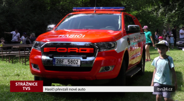Hasiči převzali nové auto