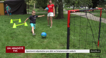 Sportovní odpoledne po děti ve Smetanových sadech