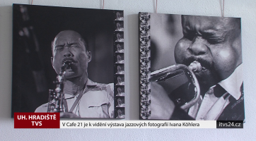 V Cafe 21 je k vidění výstava jazzových fotografií Ivana Köhlera