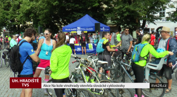 Akce Na kole vinohrady otevřela slovácké cyklostezky
