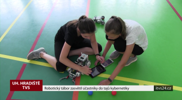 Robotický tábor zasvětil účastníky do tajů kybernetiky