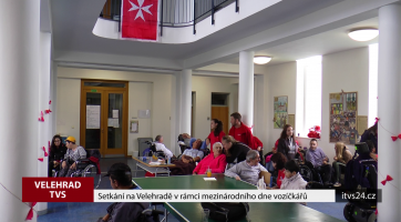 Setkání na Velehradě v rámci mezinárodního dne vozíčkářů