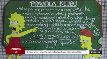 Nízkoprahový klub Pohoda nabízí podporu dětem i rodičům