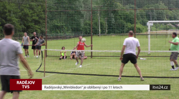 Radějovský „Wimbledon“ je oblíbený i po 11 letech