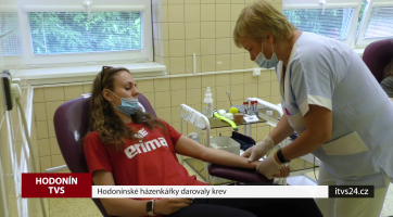 Hodonínské házenkářky darovaly krev 