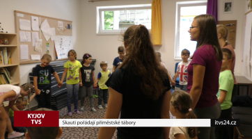 Skauti pořádají příměstské tábory