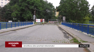 Jánošíkova ulice prochází rekonstrukcí
