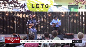 Na Panském dvoře hrála Marta Töpferová