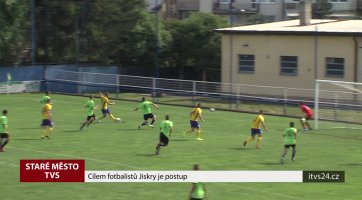 Cílem fotbalistů Jiskry je postup