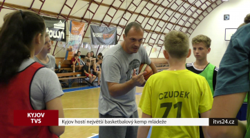 Kyjov hostí největší basketbalový kemp mládeže