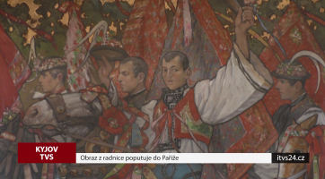 Obraz z radnice poputuje do Paříže