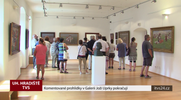 Komentované prohlídky v Galerii Joži Uprky pokračují