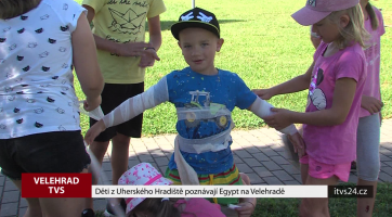 Děti z Uherského Hradiště poznávají Egypt na Velehradě