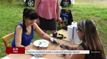 Pracovníci sociálních služeb si vyzkoušeli příznaky stárnutí