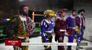 Buchlovský hrad ožil scénkami ze zdejších bájí a pověstí