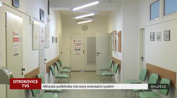 Městská poliklinika má nový orientační systém