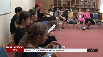 Děti ze ZUŠ prožívaly Prázdninové múzování 