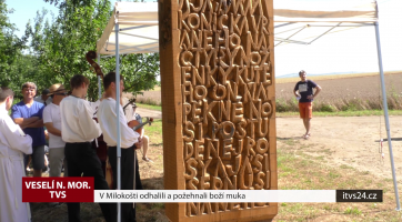 V Milokošti odhalili a požehnali boží muka