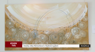 Doteky Jitky Němečkové v Radniční galerii