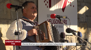 Uherský Brod po roce opět zažil setkání heligonkářů