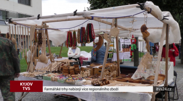 Farmářské trhy nabízejí více regionálního zboží