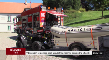 V Bílovicích se po roce opět uskutečnilo rodinné odpoledne s hasiči