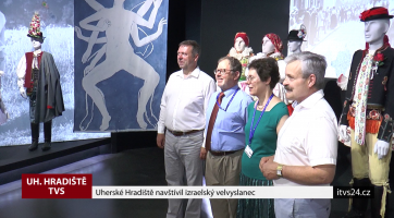 Uherské Hradiště navštívil izraelský velvyslanec