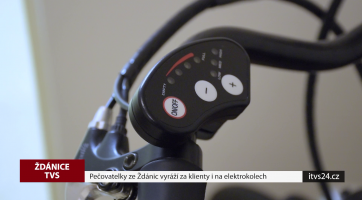 Pečovatelky ze Ždánic vyráží za klienty i na elektrokolech
