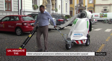 Úklid veřejných prostranství zefektivní nový komunální vysavač