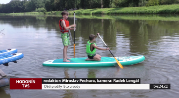  Děti prožily léto u vody