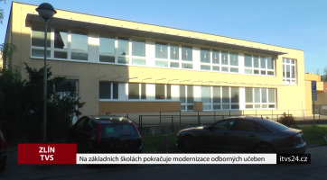 Na základních školách pokračuje modernizace odborných učeben