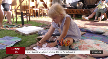 Starý kvartýr v Lužicích přivítal děti na Pohádkování