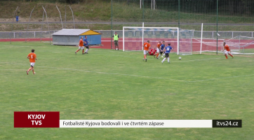 Fotbalisté Kyjova bodovali i ve čtvrtém zápase