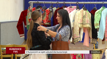 V Kunovicích se opět uskutečnila burza krojů