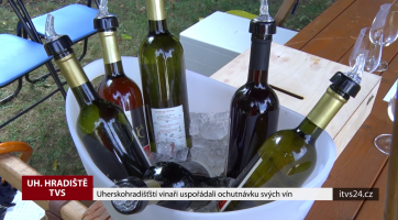 Uherskohradišťští vinaři uspořádali ochutnávku svých vín