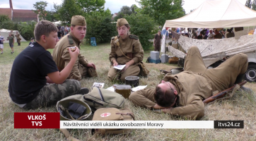 Návštěvníci viděli ukázku osvobození Moravy