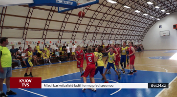 Mladí basketbalisté ladili formu před sezonou