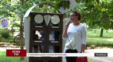 V městském parku vyrostla Knihobudka