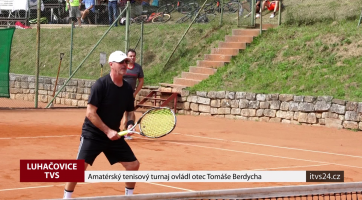 Amatérský tenisový turnaj ovládl otec Tomáše Berdycha
