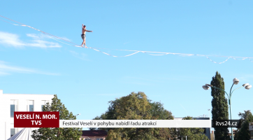 Festival Veselí v pohybu nabídl řadu atrakcí