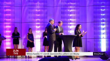Město hostilo 17. ročník slavnostního udílení cen Mosty