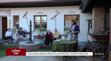 Spisovatelka Martina Bittnerová přednášela o Boženě Němcové