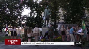 V Hodoníně uctili památku T. G. Masaryka