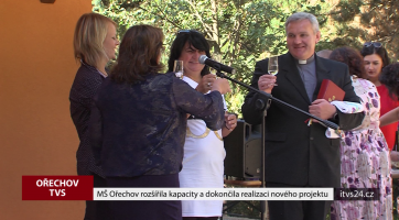 MŠ Ořechov rozšířila kapacity a dokončila realizaci nového projektu