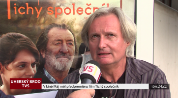 V kině Máj měl předpremiéru film Tichý společník