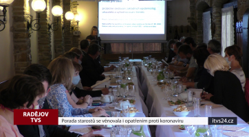 Porada starostů se věnovala i opatřením proti koronaviru