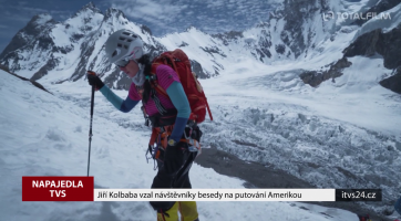 Jiří Kolbaba vzal návštěvníky besedy na putování Amerikou