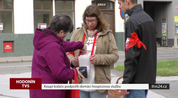 Koupí koláče podpořili domácí hospicovou službu
