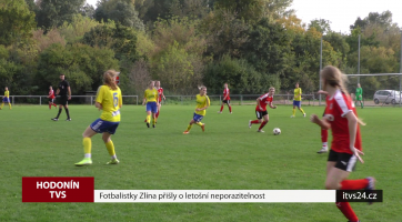 Fotbalistky Zlína přišly o letošní neporazitelnost